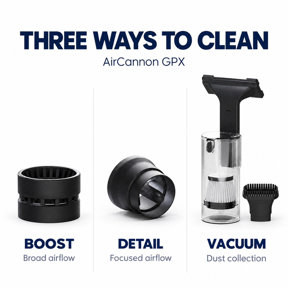 AirCannon GPX cordless blower on a white background