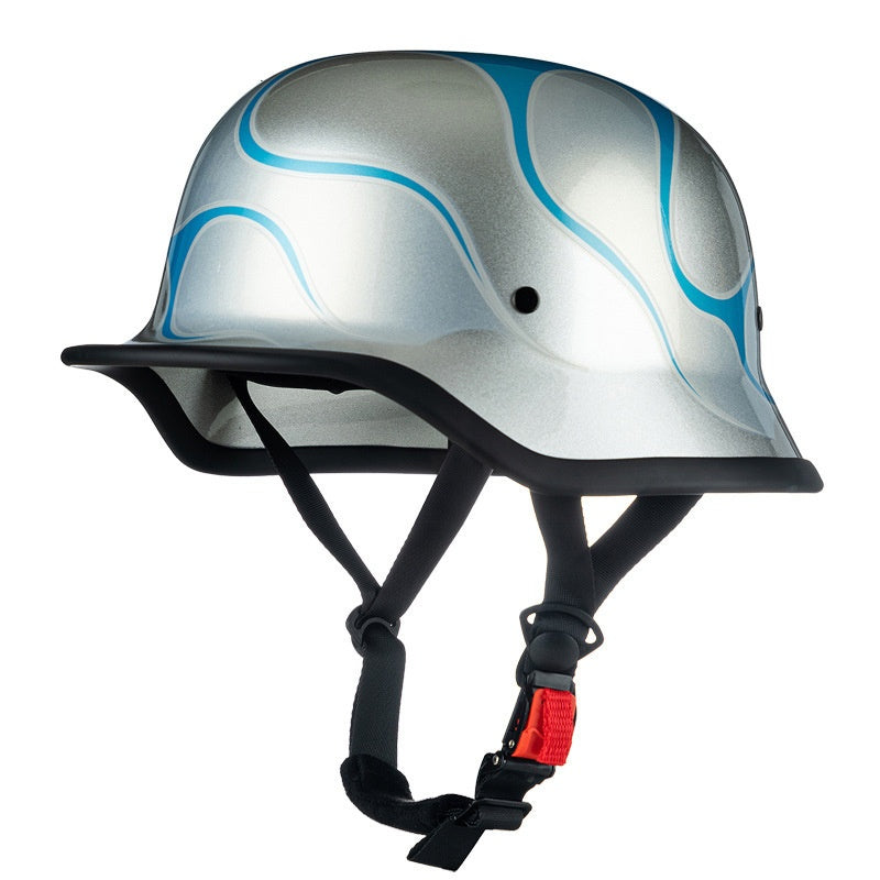 Retro Harley Cruiser Motorcycle Half Helmet-I142