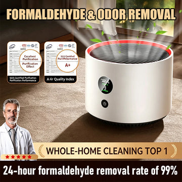 ✨✨New air purifier, AC intelligent formaldehyde removal and negative ion purifier.