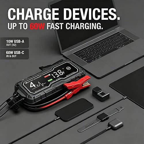 GBX155 4250A Car JumpStarter For 10L Gas & 8LDiesel Engines
