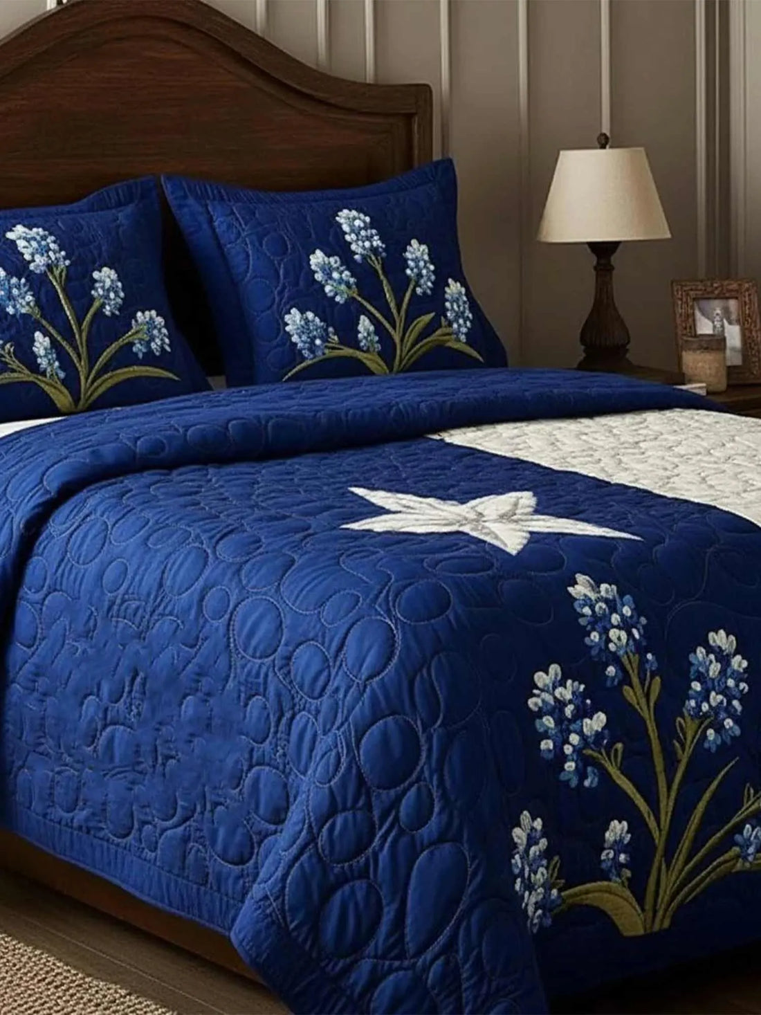 Texas Pride 3-Piece Quilted Bedding Set