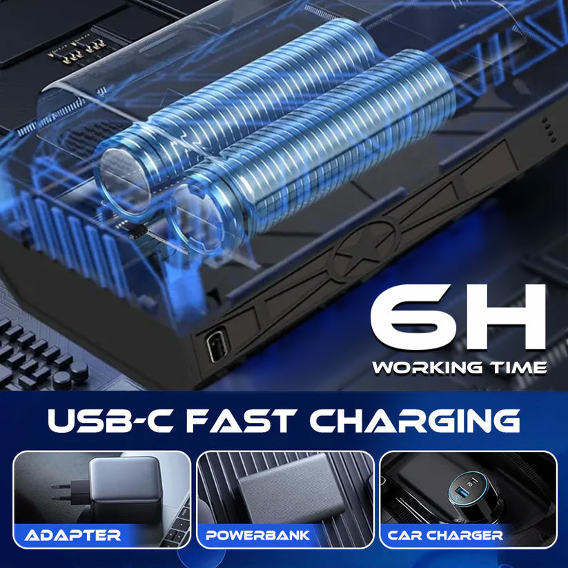 💥 LAST DAY SALE 70% ️OFF ⏳ 2026 Upgrade SUPTRUCK™ FROSTBLAZER 5000W Thermal Snow Blower