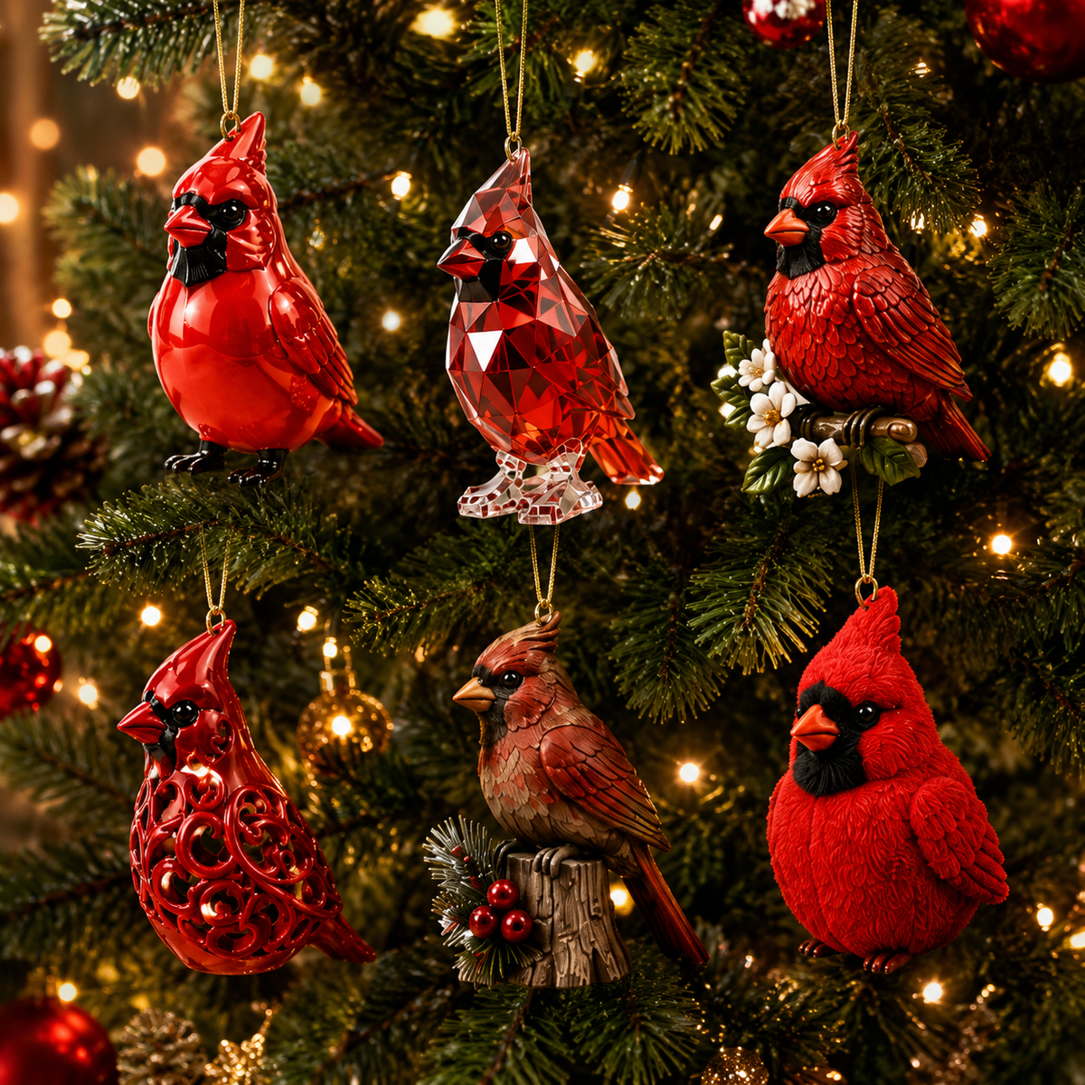 Last 50 pcs⏰ Limited anniversary edition✨cardinal Christmas 24-Day Countdown Calendar