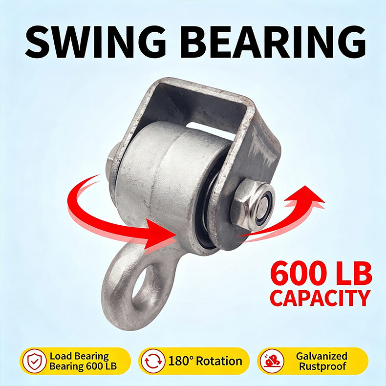 🏠🏠Load-bearing swing buckle, double bearing hanging lugs, swing accessories and rings.