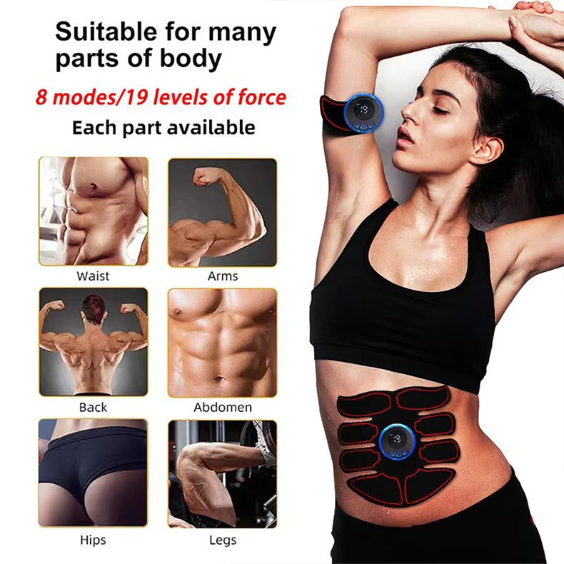 ✨✨【New Upgrade】Remote Control EMS Pulse Massager, for Waist, Abdomen, Shoulder and Neck Massagers.