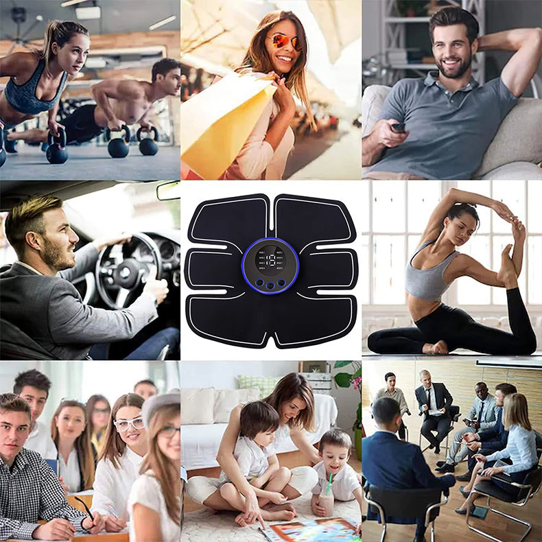 ✨✨【New Upgrade】Remote Control EMS Pulse Massager, for Waist, Abdomen, Shoulder and Neck Massagers.