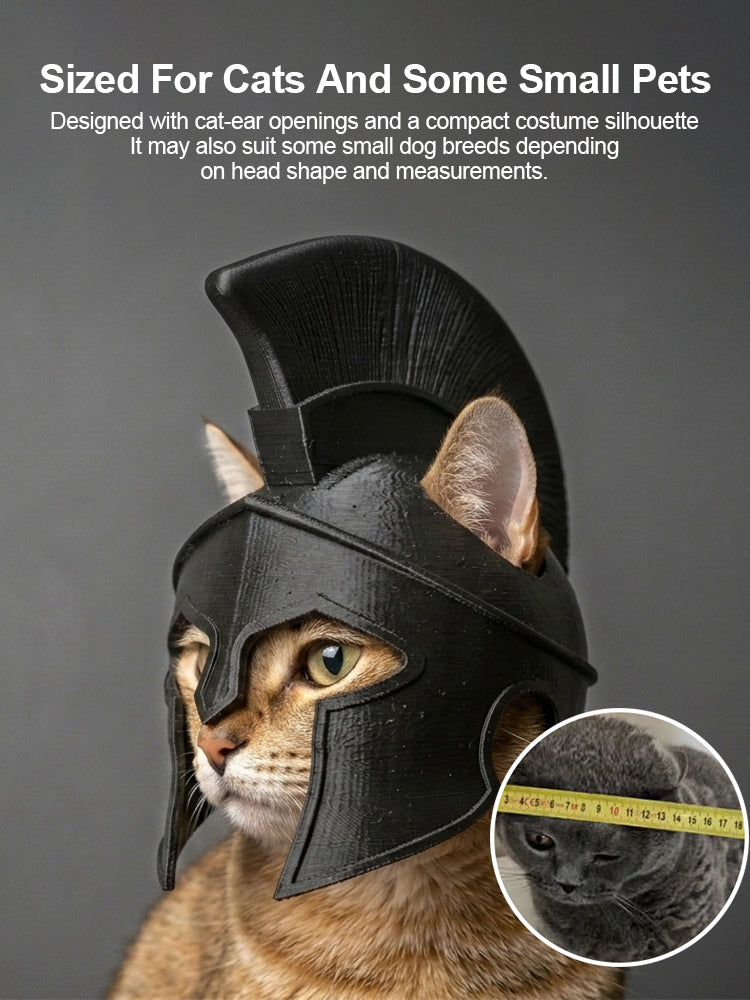 🐈🐈Odyssey Spartan Cat Armor Helmet.
