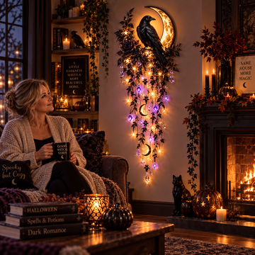 Halloween Cascade Wall Light – 5 Gothic Glowing Wall Styles