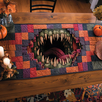 Abyss of Fangs Quilted Table Runner NCU0PT11840