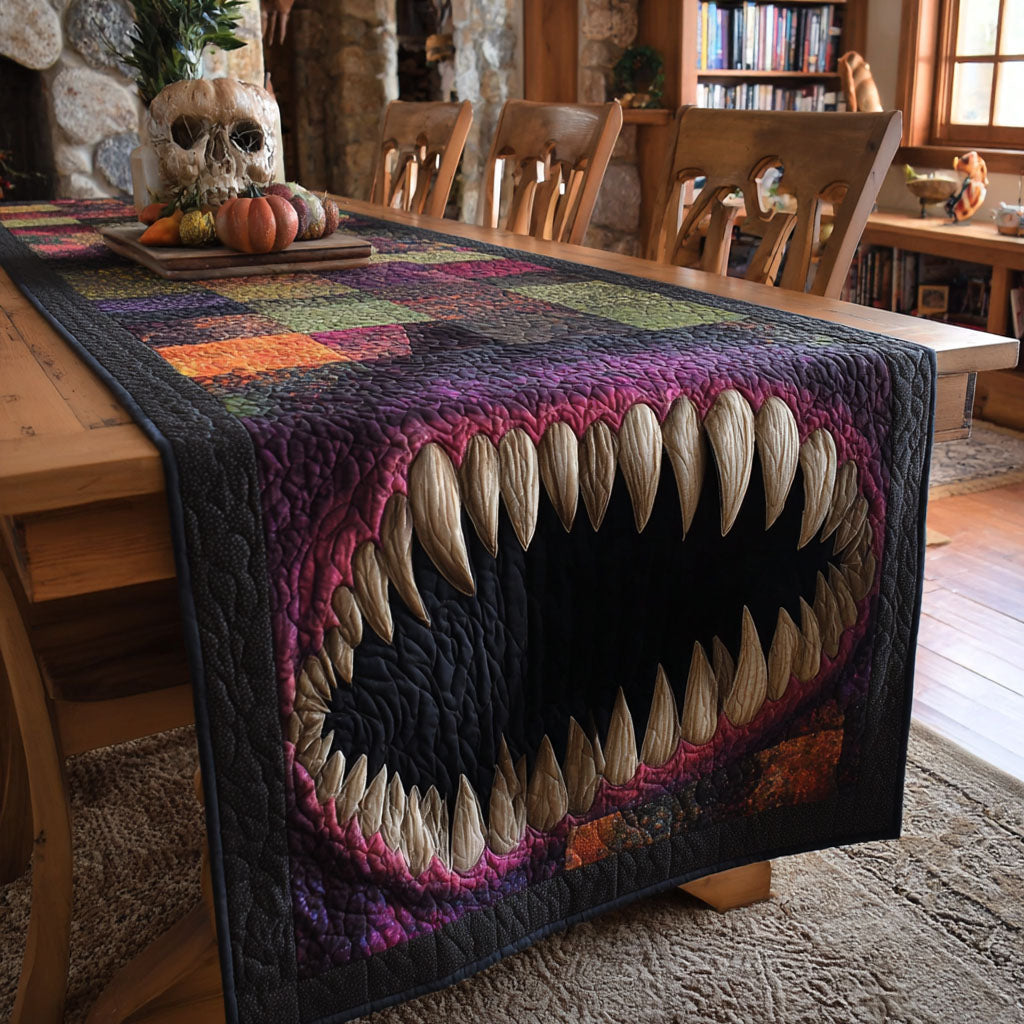 Bottomless Bite Quilted Table Runner NCU0PT11842