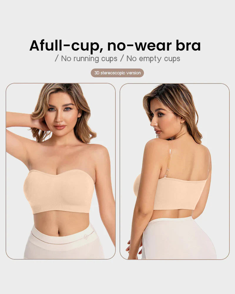 🔥Buy 1 Get 1 Free🔥Non-Slip Bandeau Seamless Wireless Strapless Bra