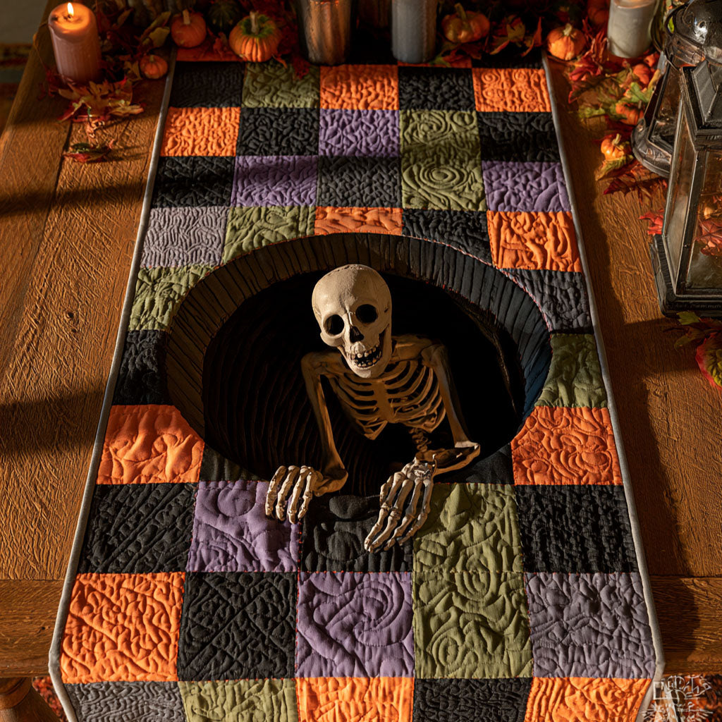 Phantom Pit Quilted Table Runner NCU0PT11851