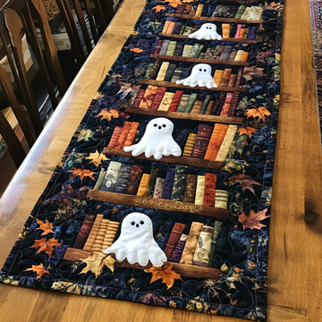 Pumpkin Trail Quilted Table Runner NCU0DK9317