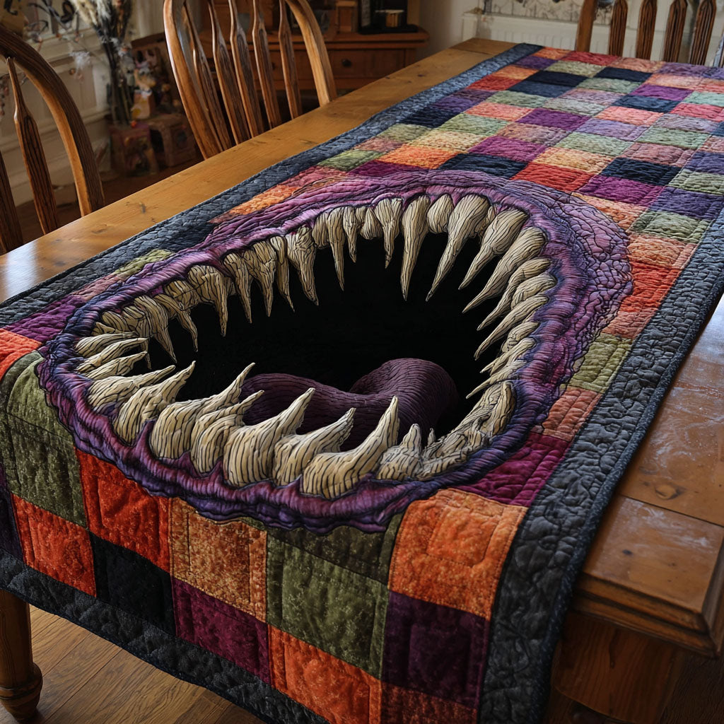 The Haunted Chasm Quilted Table Runner NCU0PT11854