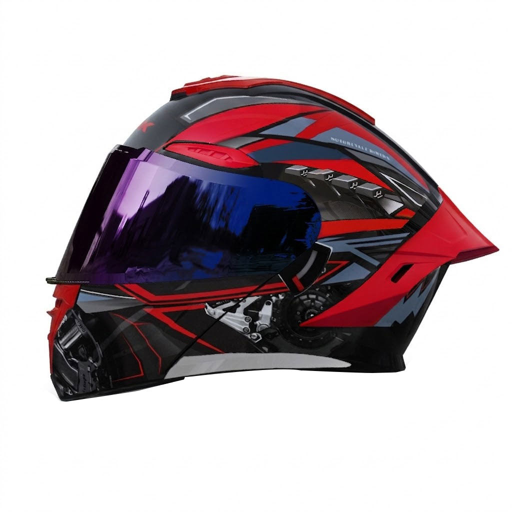 DOT certified modular motorcycle helmet-I124