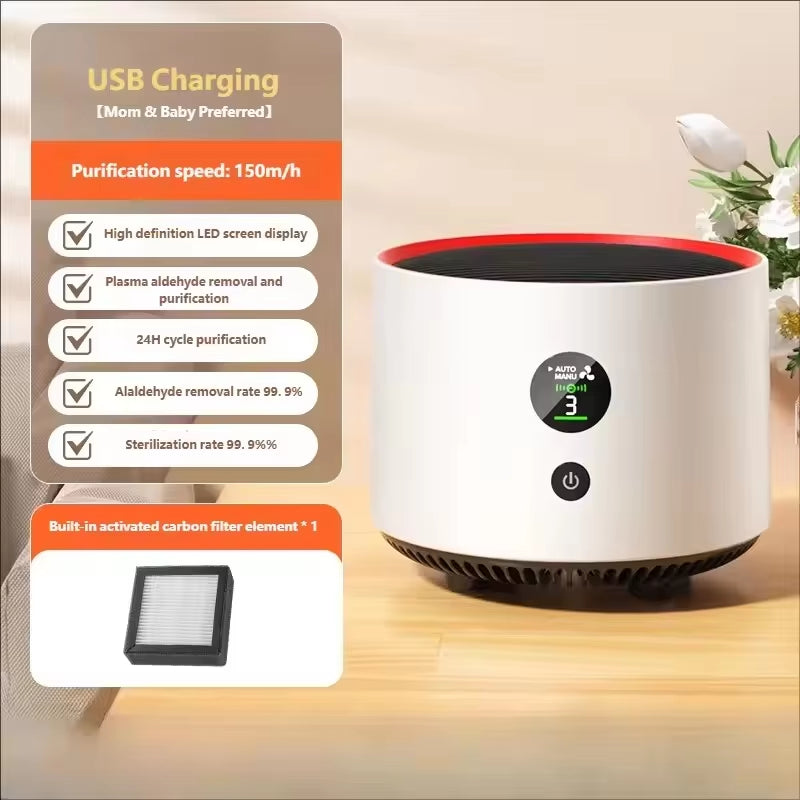 ✨✨New air purifier, AC intelligent formaldehyde removal and negative ion purifier.