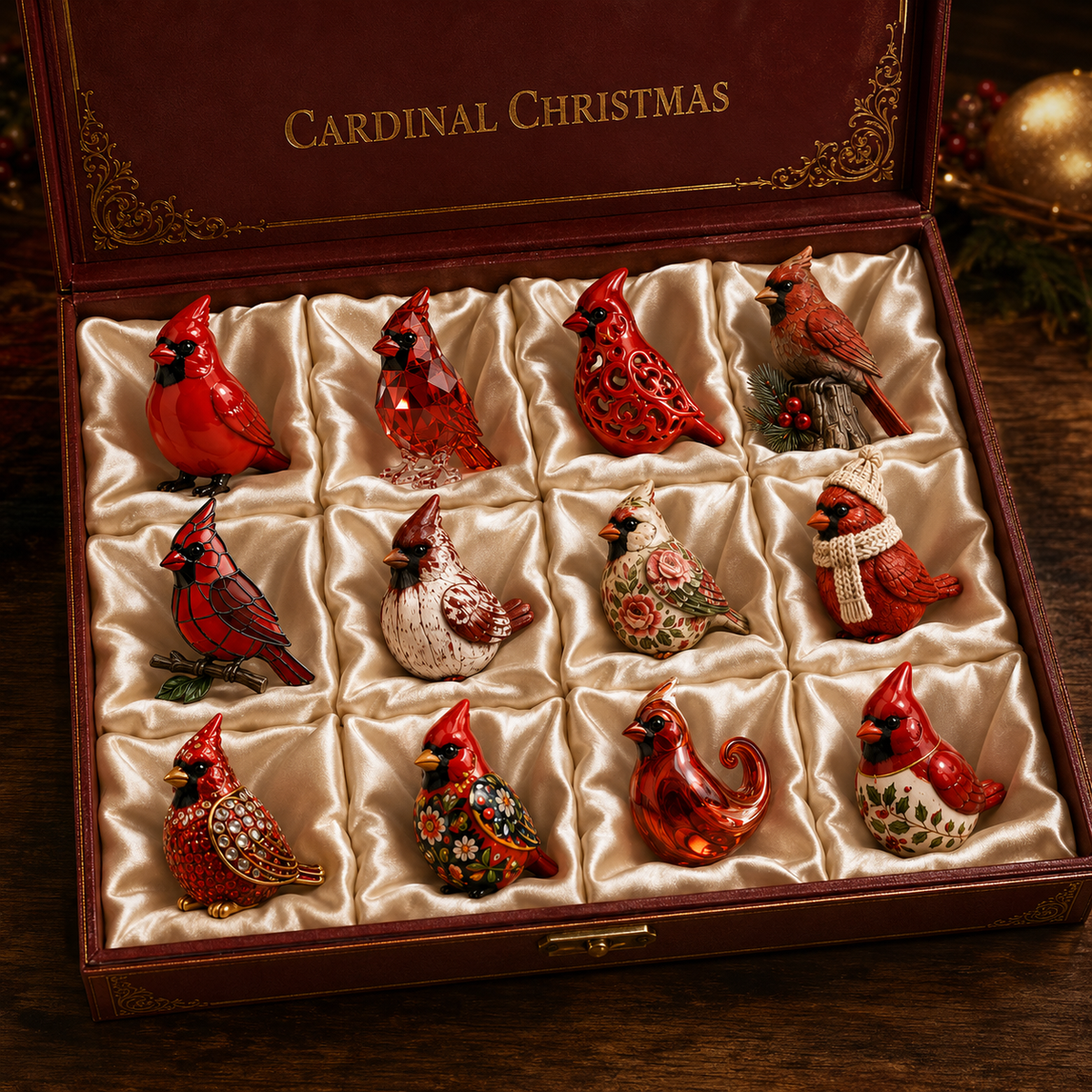 Last 50 pcs⏰ Limited anniversary edition✨cardinal Christmas 24-Day Countdown Calendar
