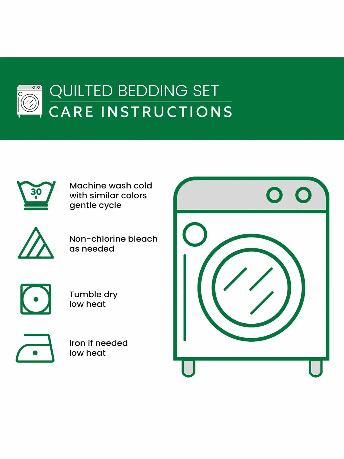 Eldritch Ember 3-Piece Quilted Bedding Set